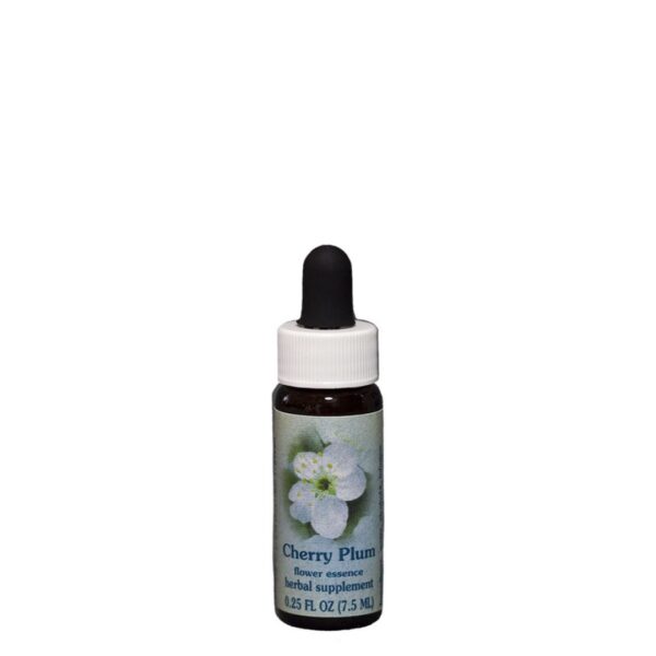 Bach Flower Cherry Plum restores the qualities of balance, calmness, and positive control of the mind 1/4 oz