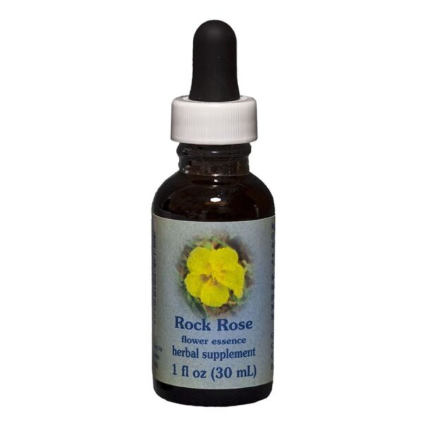 Bach Flower Rock Rose is helpful in any situation where there is the need to transform the vibrations of extreme fear or terror. In an acute state, those in need of Rock Rose may become rigid, shaking, or petrified by acute fear. 1 oz