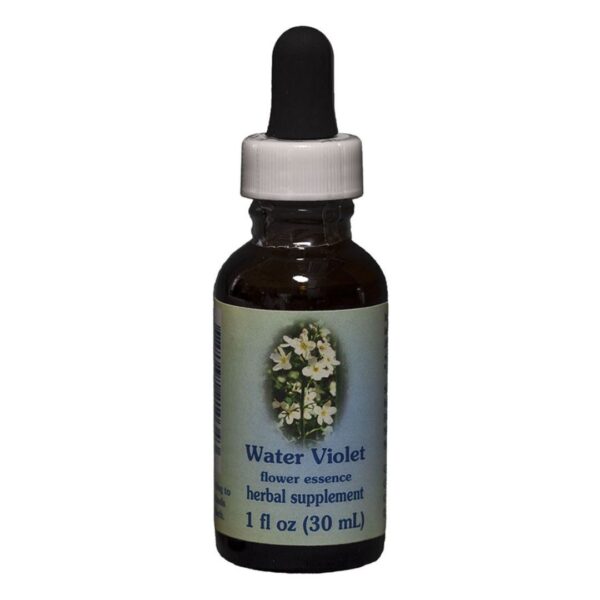 Bach Flower Water Violet helps to restore the soul qualities of humility and wisdom. Water Violet often have much valuable knowledge and insight to share 1 oz